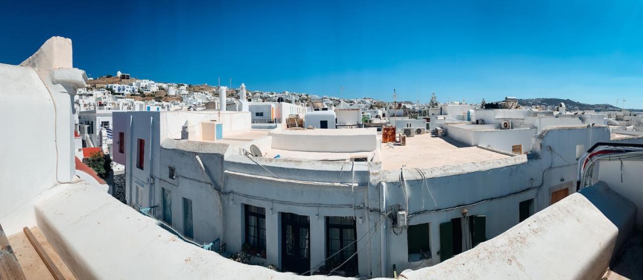 Ferienwohnung Mykonian Spirit Downtown Townhouse Mykonos Town Exterior foto