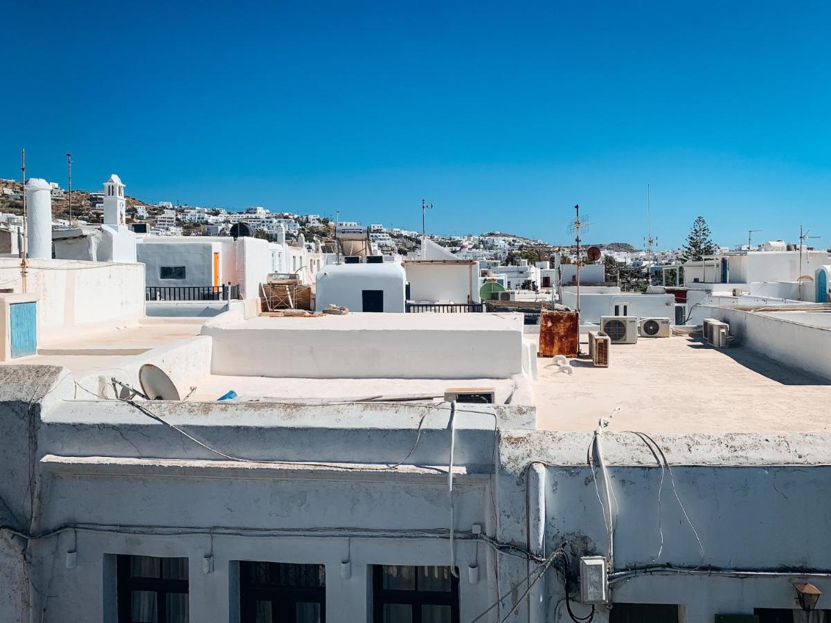 Ferienwohnung Mykonian Spirit Downtown Townhouse Mykonos Town Exterior foto