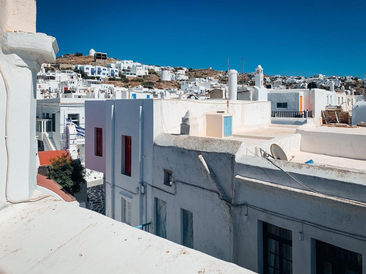 Ferienwohnung Mykonian Spirit Downtown Townhouse Mykonos Town Exterior foto